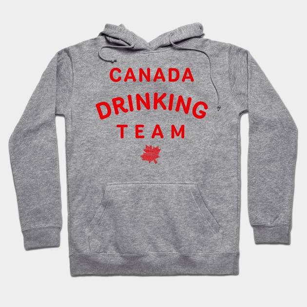 Canada Drinking Team Hoodie by Crooked Skull